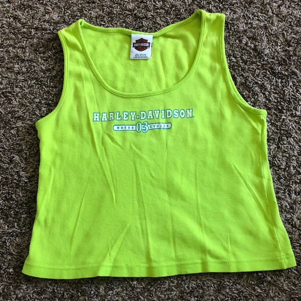 ✨✨ Harley Davidson Crop Tank Top ✨✨